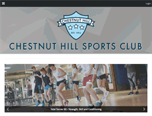 Tablet Screenshot of chestnuthillsc.com